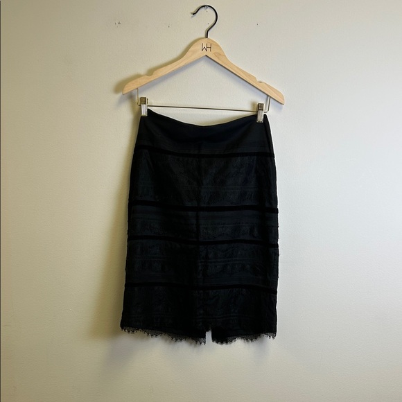 Talbots Dresses & Skirts - Talbots Black Lace Pencil Skirt